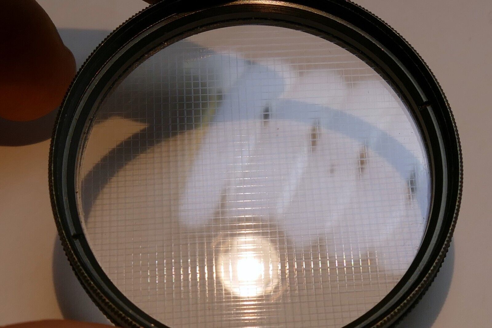 Spiralite Custom Crostar 1SQ 49mm Filter  rotating Cross Screen 4X star