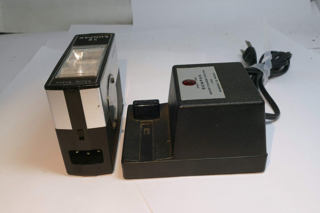 Sunpak flash 7e Ultra Quick Charge System Flash Tube with charger