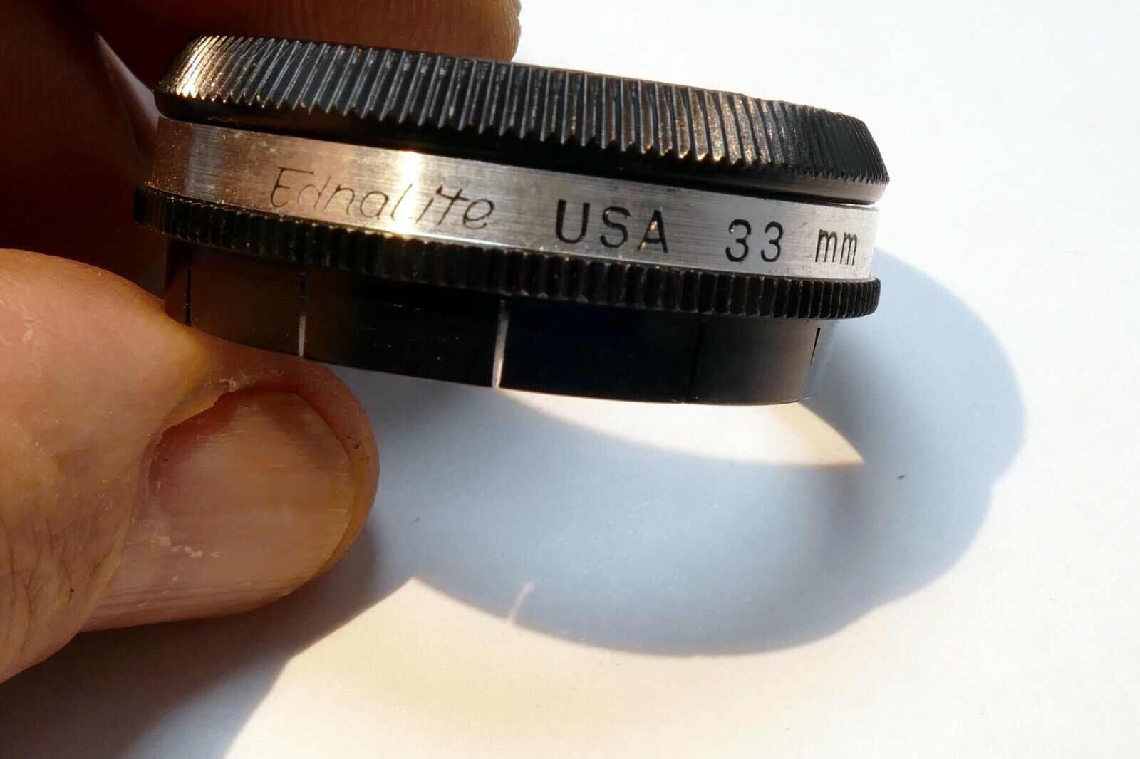 33mm to 33.3mm step up Adapter series 5 V Filter Holder w/ retaining ring
