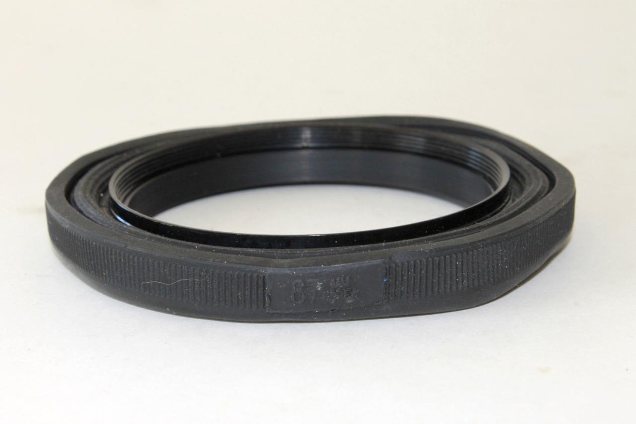vintage Rubber 67m Lens Hood KOREA rubber soft from age