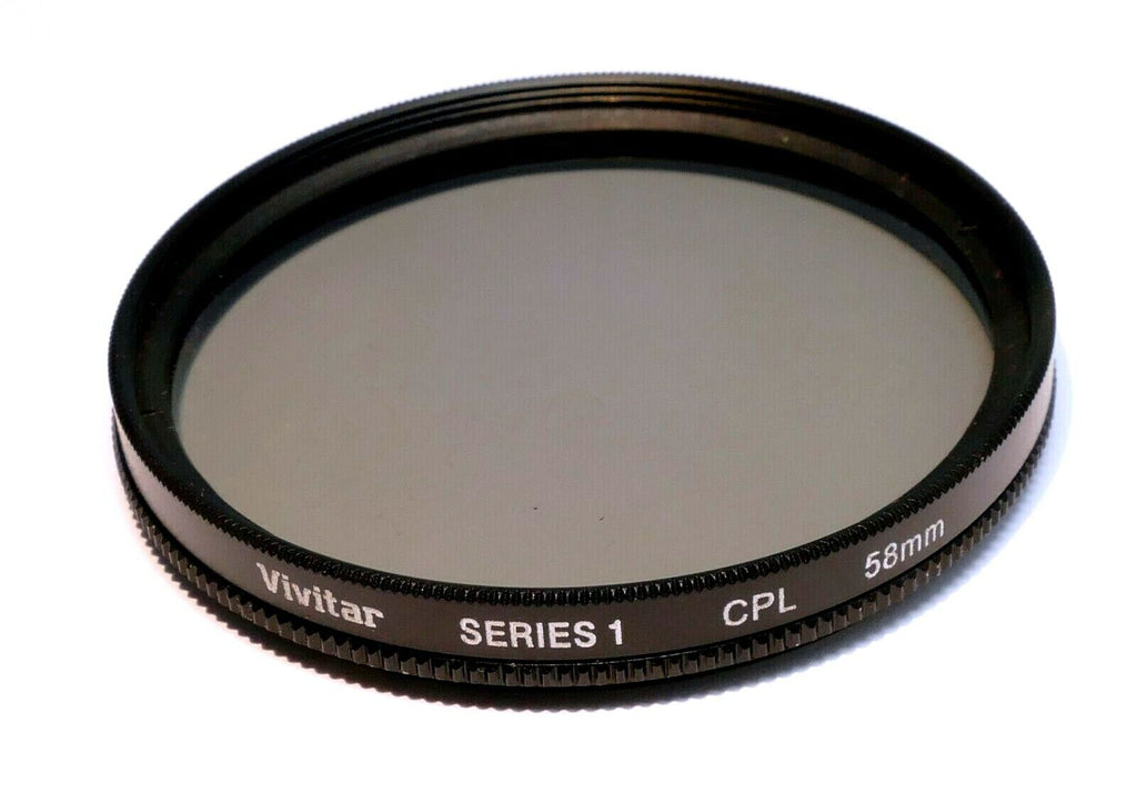 Vivitar series 1 Circular C-PL Polarizer Polarizing  58mm filter