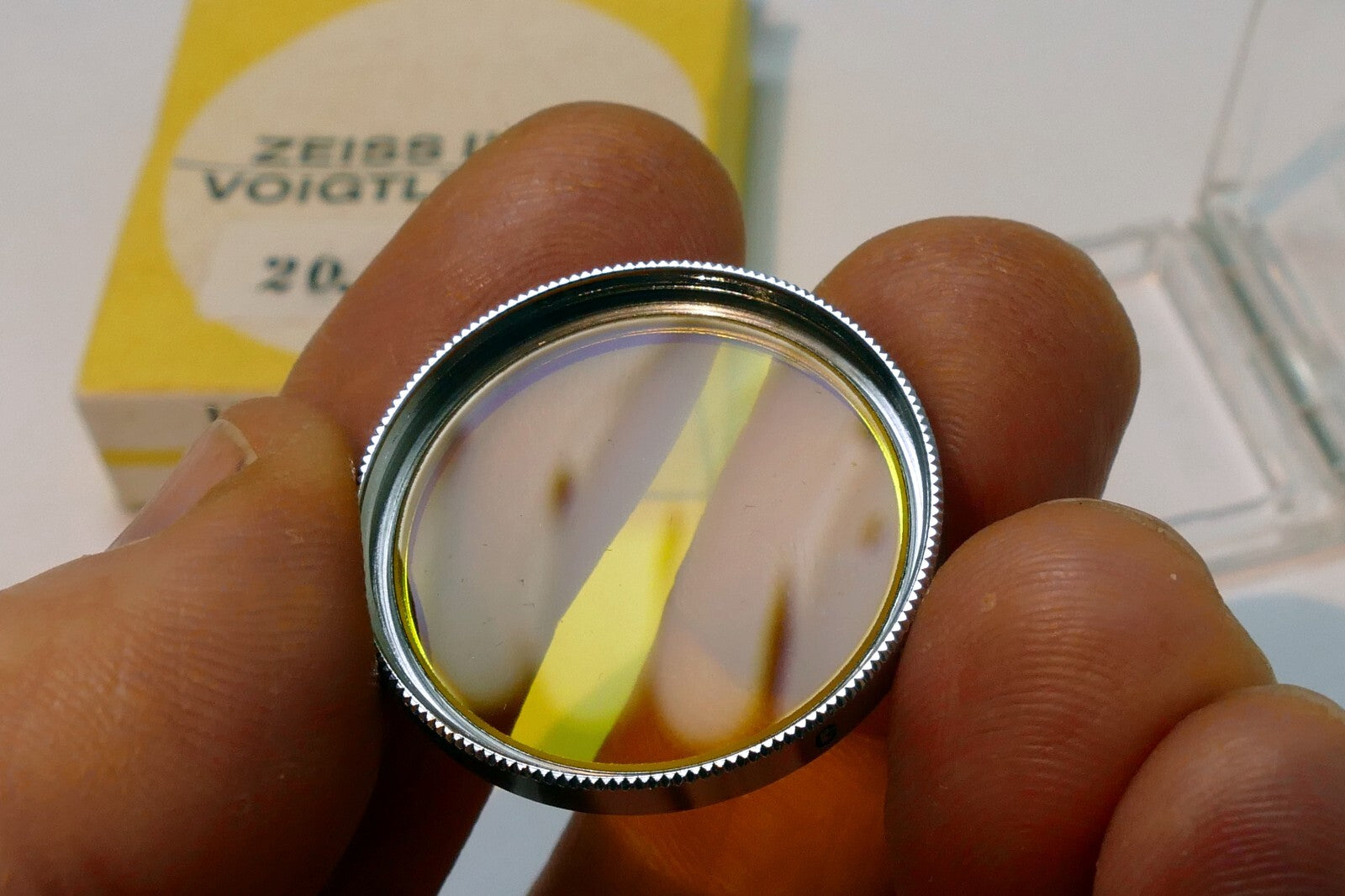 Voigtlander ZEISS IKON S 27 2X G Yellow FILTER  27mm  light yellow 20.1000