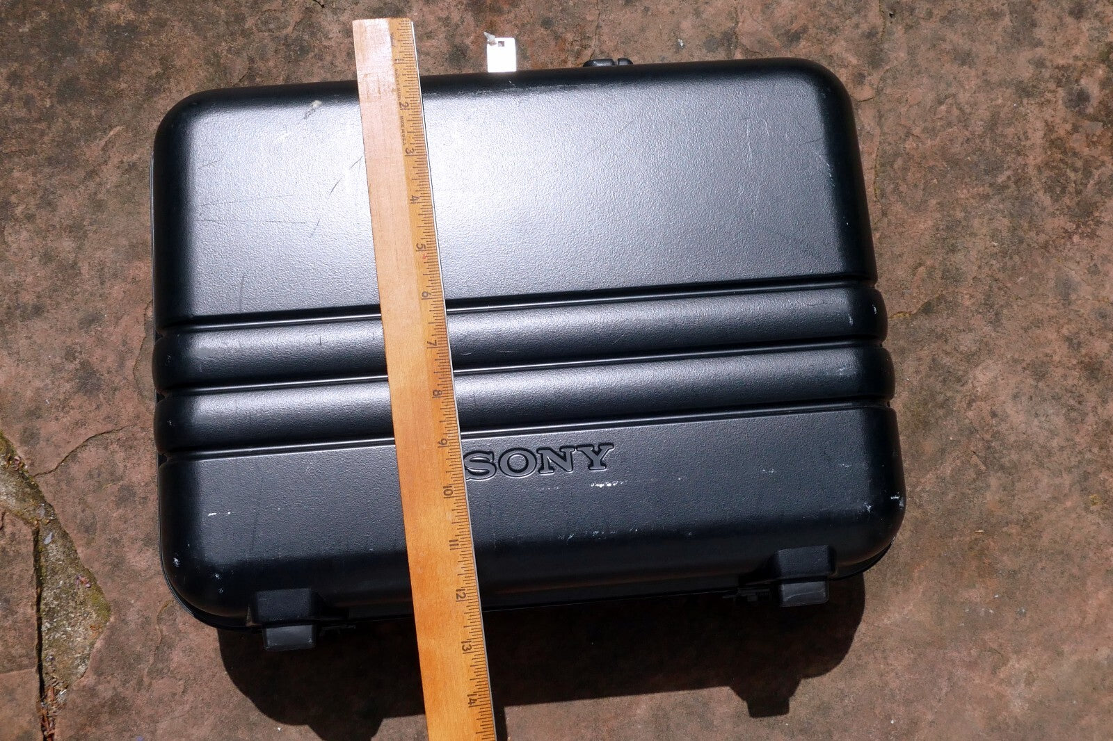 Sony Handycam Camera Hard Case Locking w/ Keys Travel Brief Carrying OEM Genuine