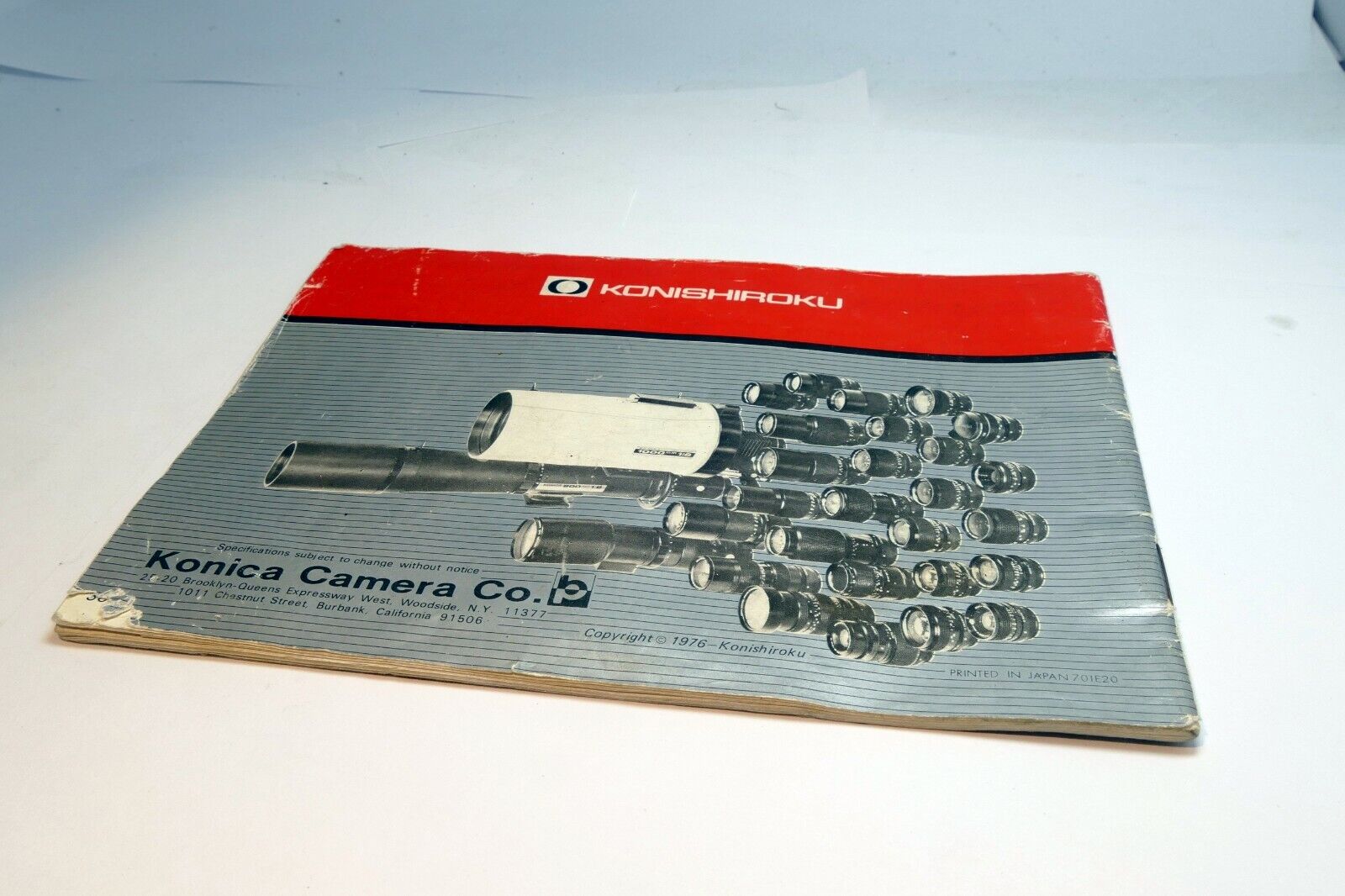 Konica Autoreflex TC Camera Guide Instruction Manual English EN 1976