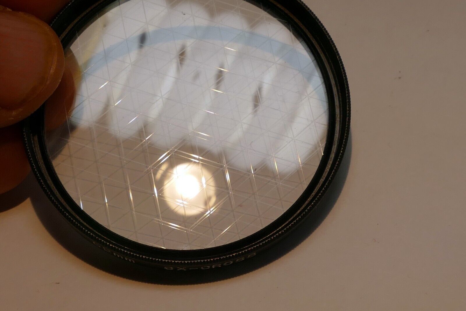 52mm Filter 6X CS Cross Screen 6 Star Heptagon 2mm large