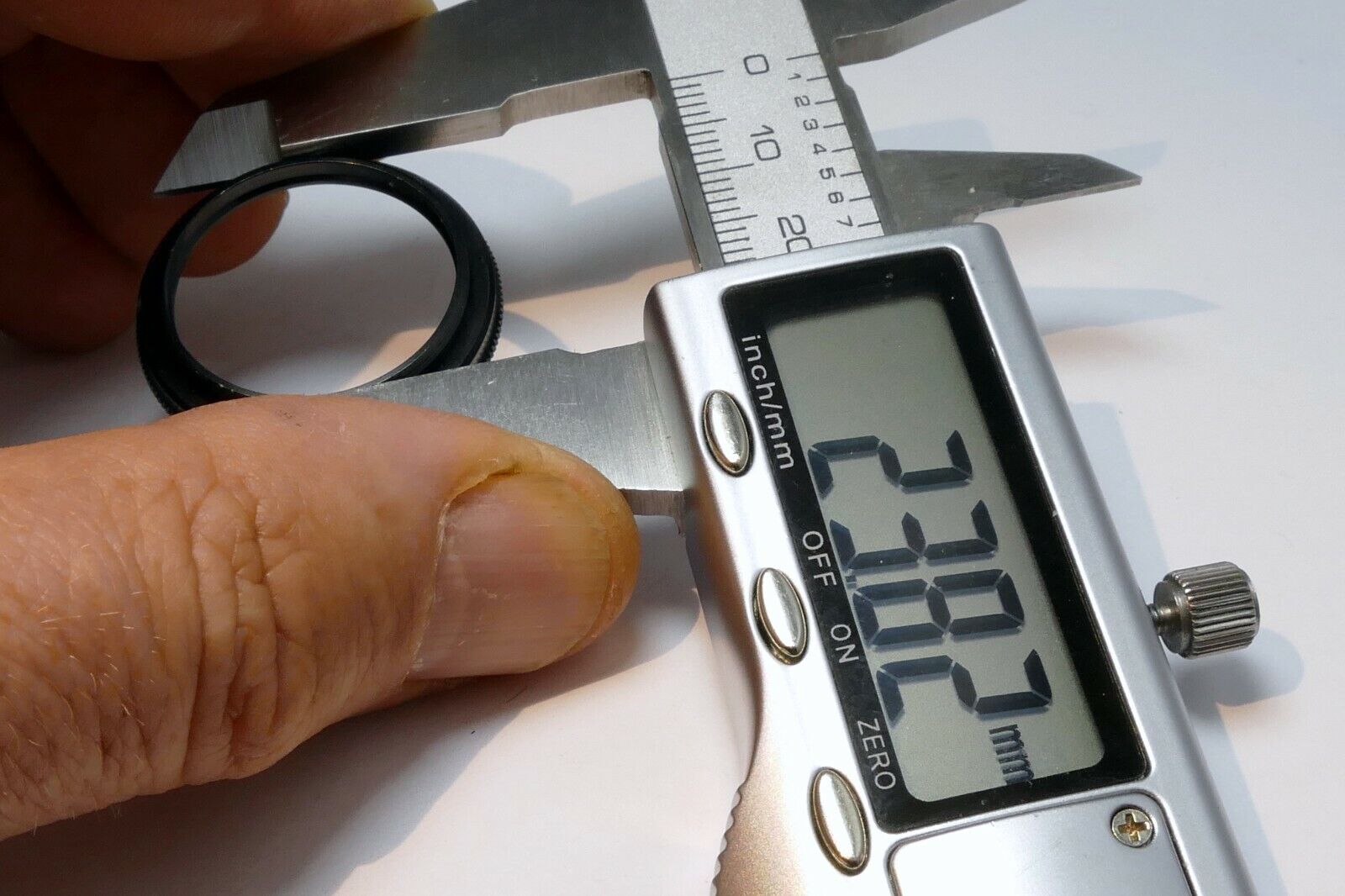24mm retaining ring for lens threaded screw in