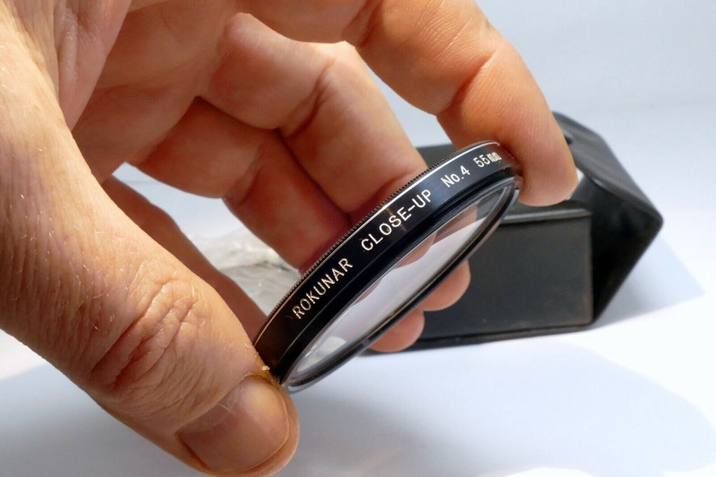 Rokunar Macro Lens 55mm +1 +2 +3 Filters threads screw in close-up   set kit