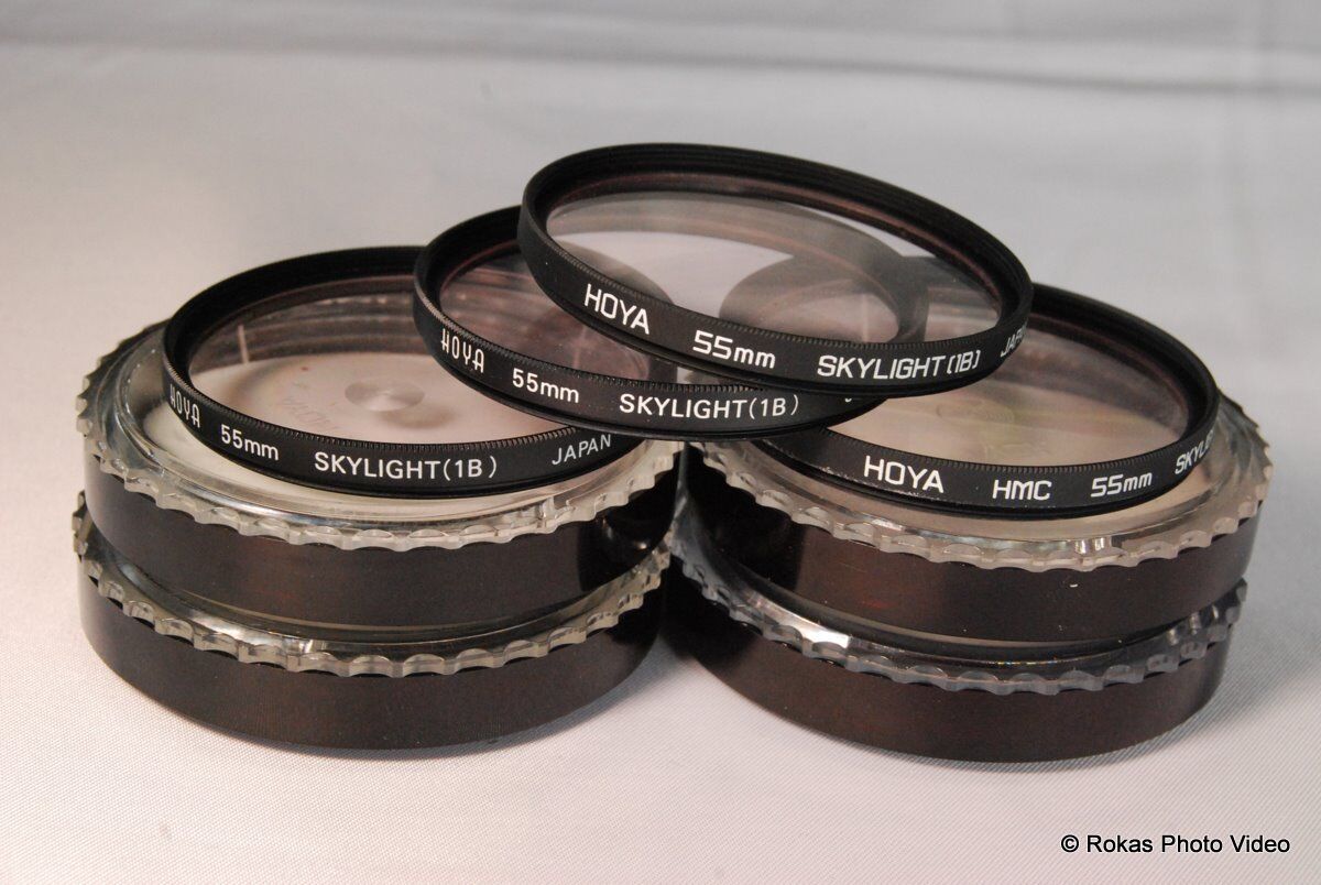 Used Hoya 55mm Skylight (1B) Filter (Sold Separately)
