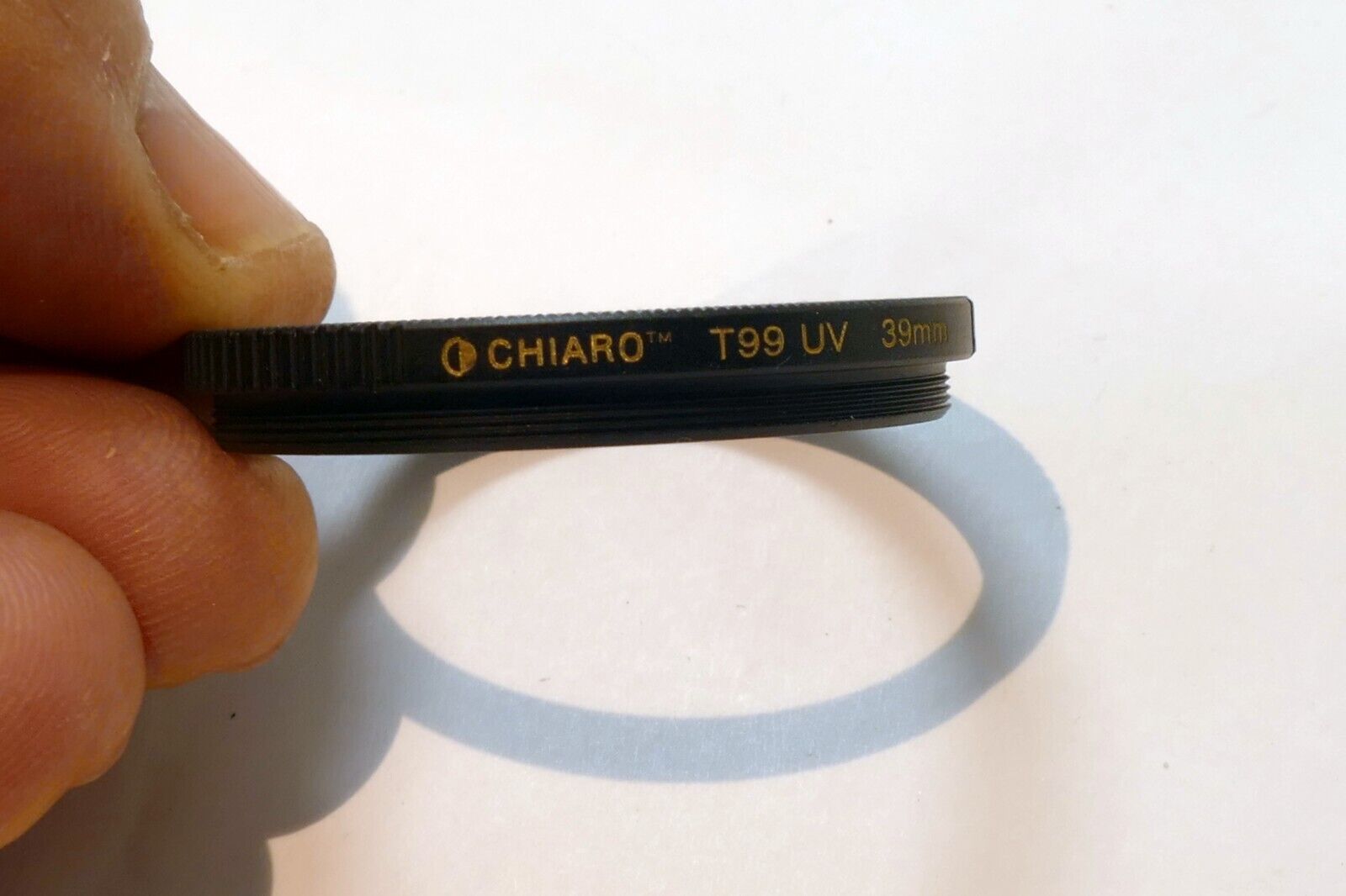 Chiaro T99 39mm UV Lens Filter Multi-Coated 99-UVBTS39m with ribbed rim