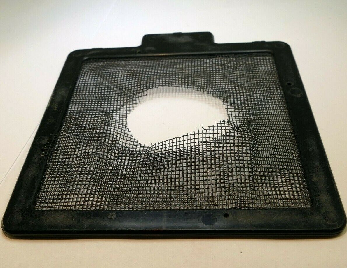 Lindahl Plastic Vignetter Mask Frame 4.5" bellows 2" small Horizontal Oval 