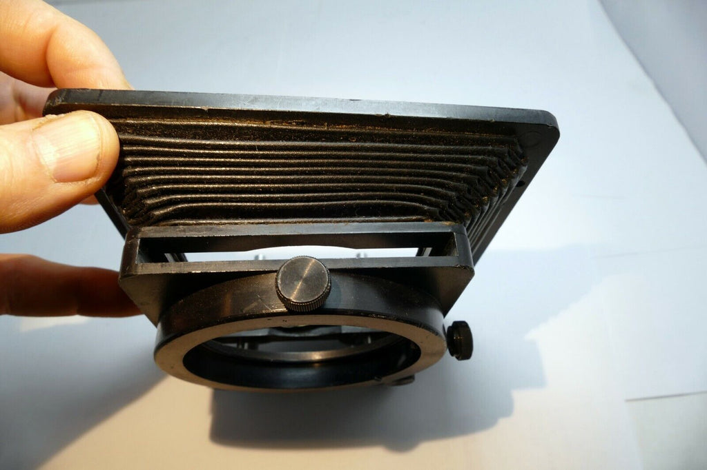 Lindahl Bellows lens Hood 31.1320 Bell-O-Shade Single 3X3 filter slot