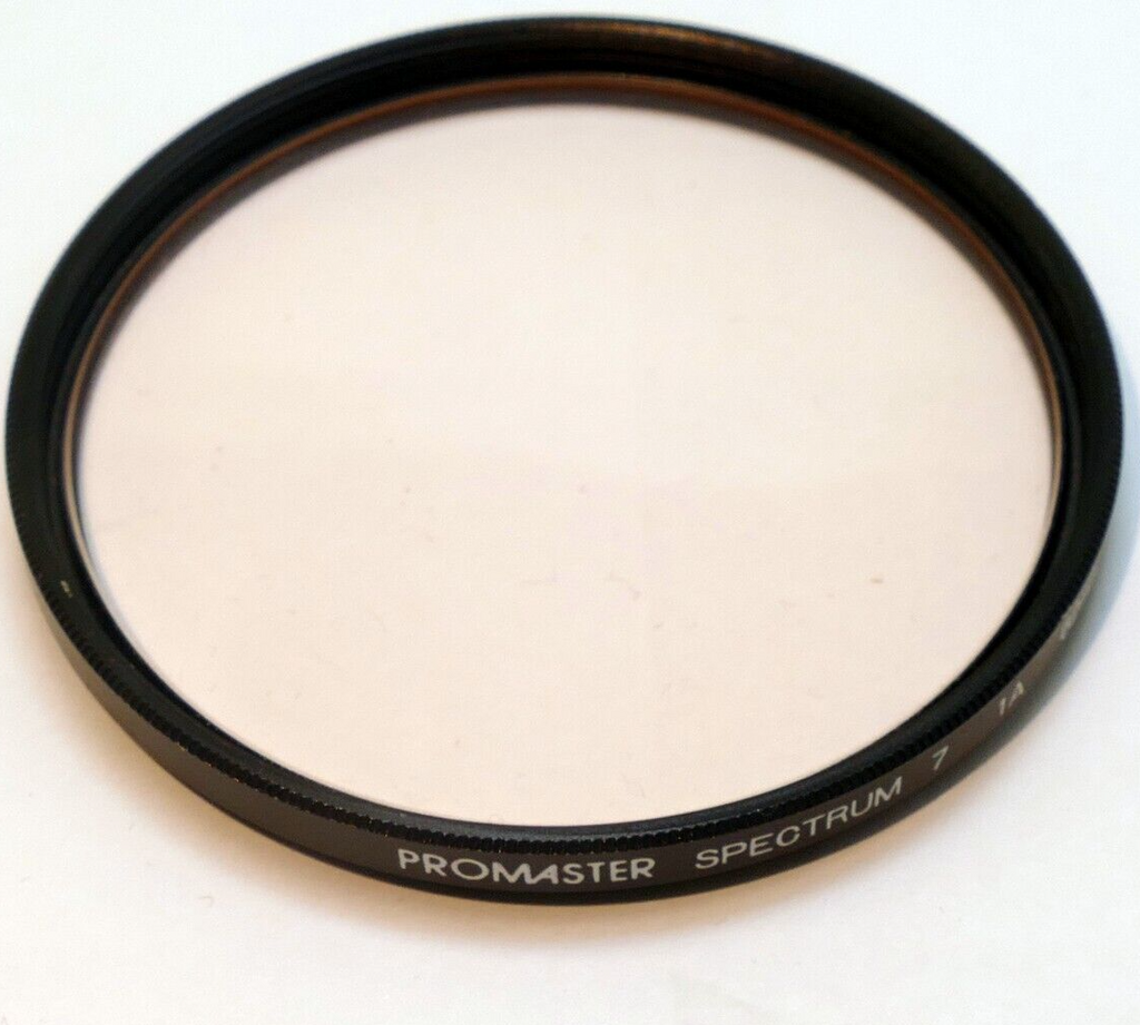 Promaster 62mm Lens Filter  Spectrum 1A skylight  made in Japan