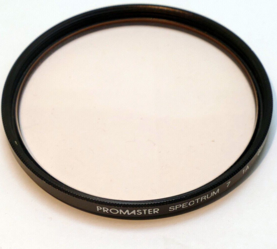 Promaster 62mm Lens Filter  Spectrum 1A skylight  made in Japan