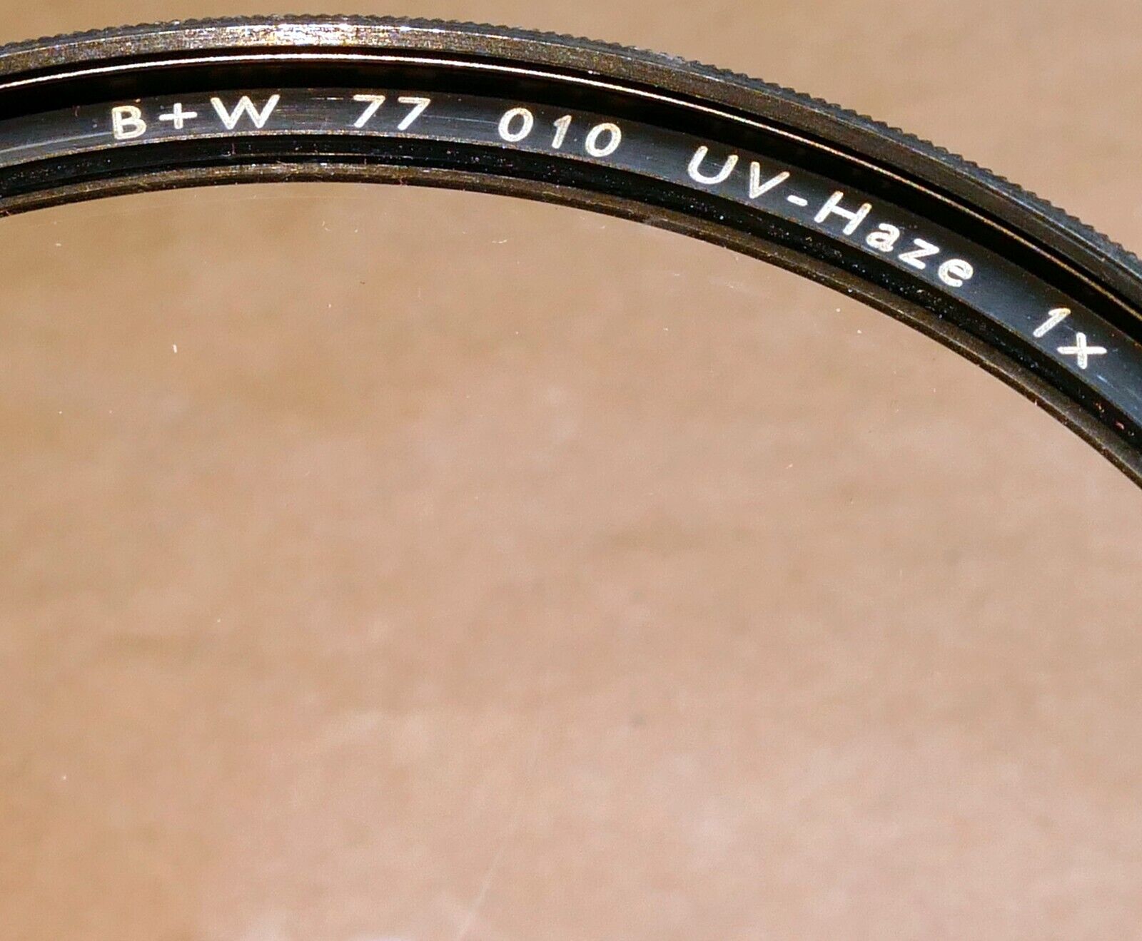 B+W 77 010 1X F-PRO 77mm  Clear filter UV - Haze