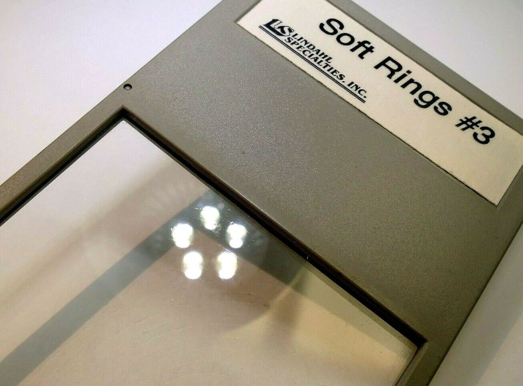 LINDAHL SOFT RING DIFFUSION #3 Drop in Lens Filter square 3X3" Portraiture Focus