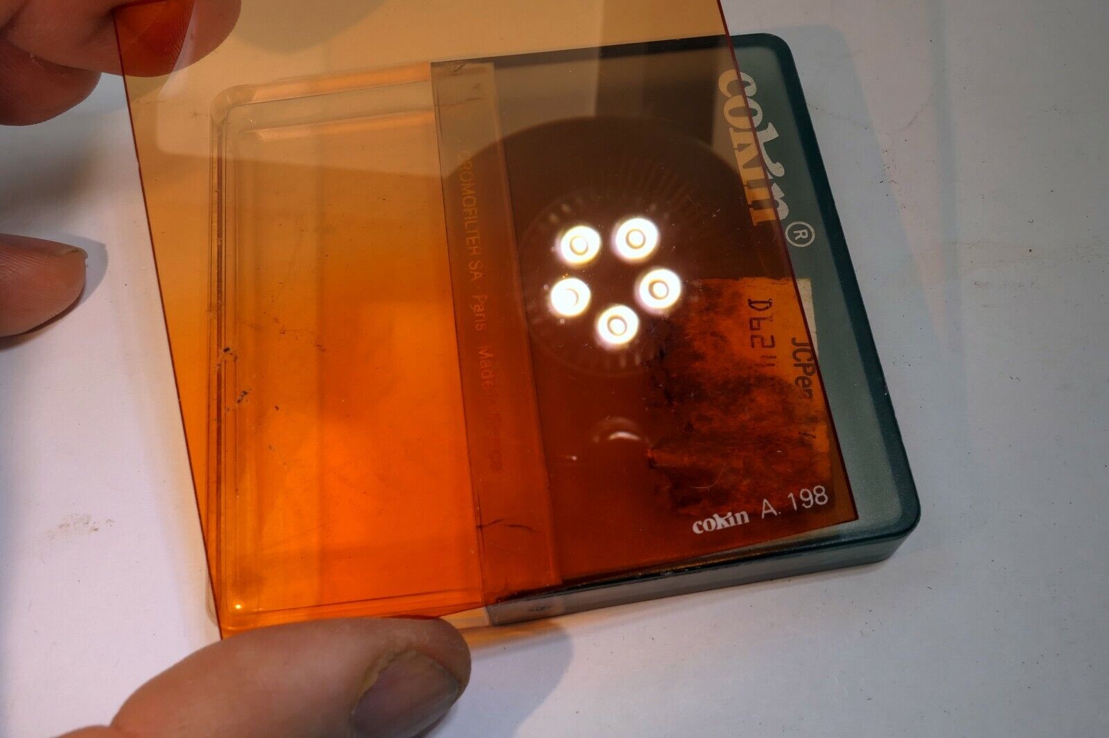 Cokin A 198 Sun 2 (A197) Gradual Lens filter France A series 67X72mm sunset