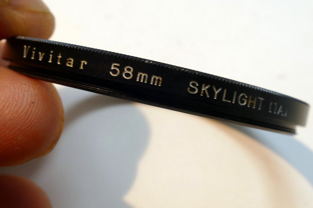 Vivitar Skylight 1A 58mm Lens Filter