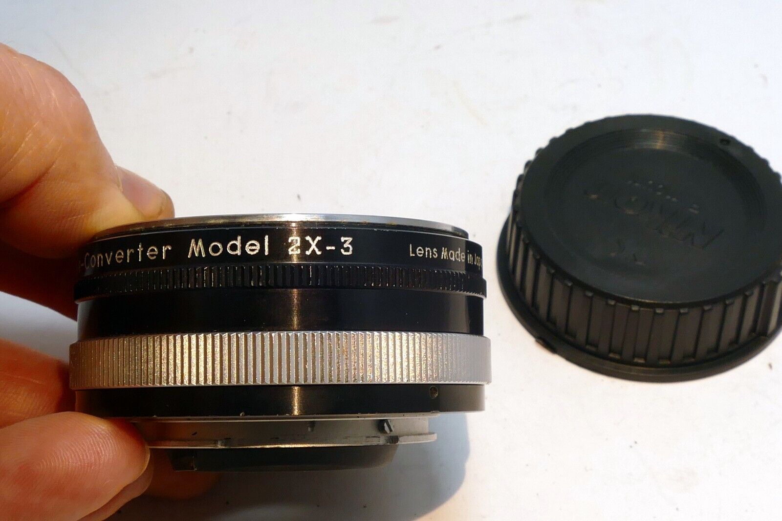 Vivitar Auto Custom 2X Lens Teleconverter for Nikon F mount manual  focus 2X-3
