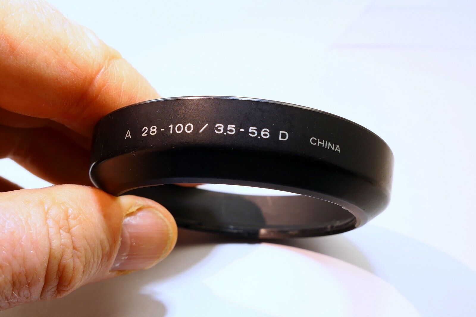 Minolta Maxxum  28-100mm f3.5-5.6 D Lens Hood 55mm