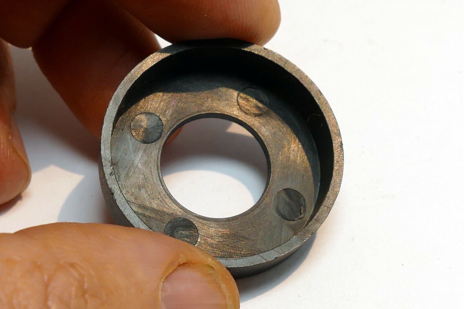 32mm ID round rigid plastic eye piece cup for camera missing ring