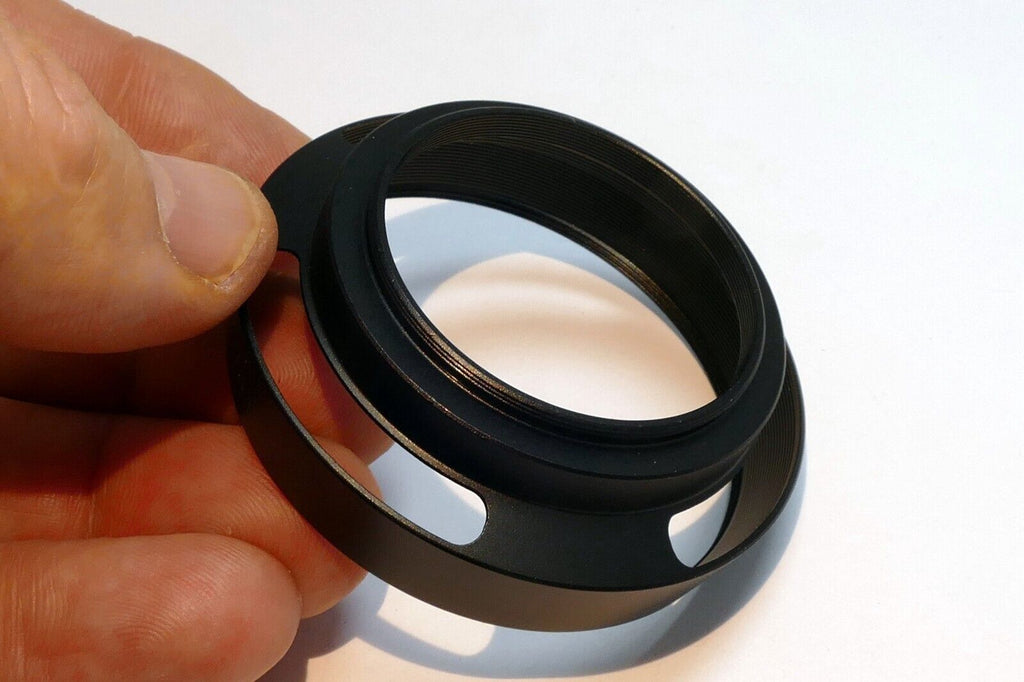 39mm Vented Lens hood shade Double threaded  (52mm front threads)