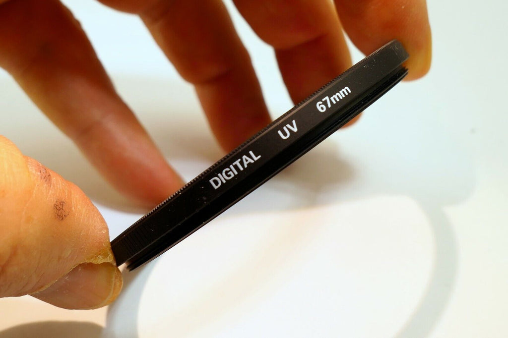 Quantaray Digital 67mm UV Lens Filter Japan ribbed rim