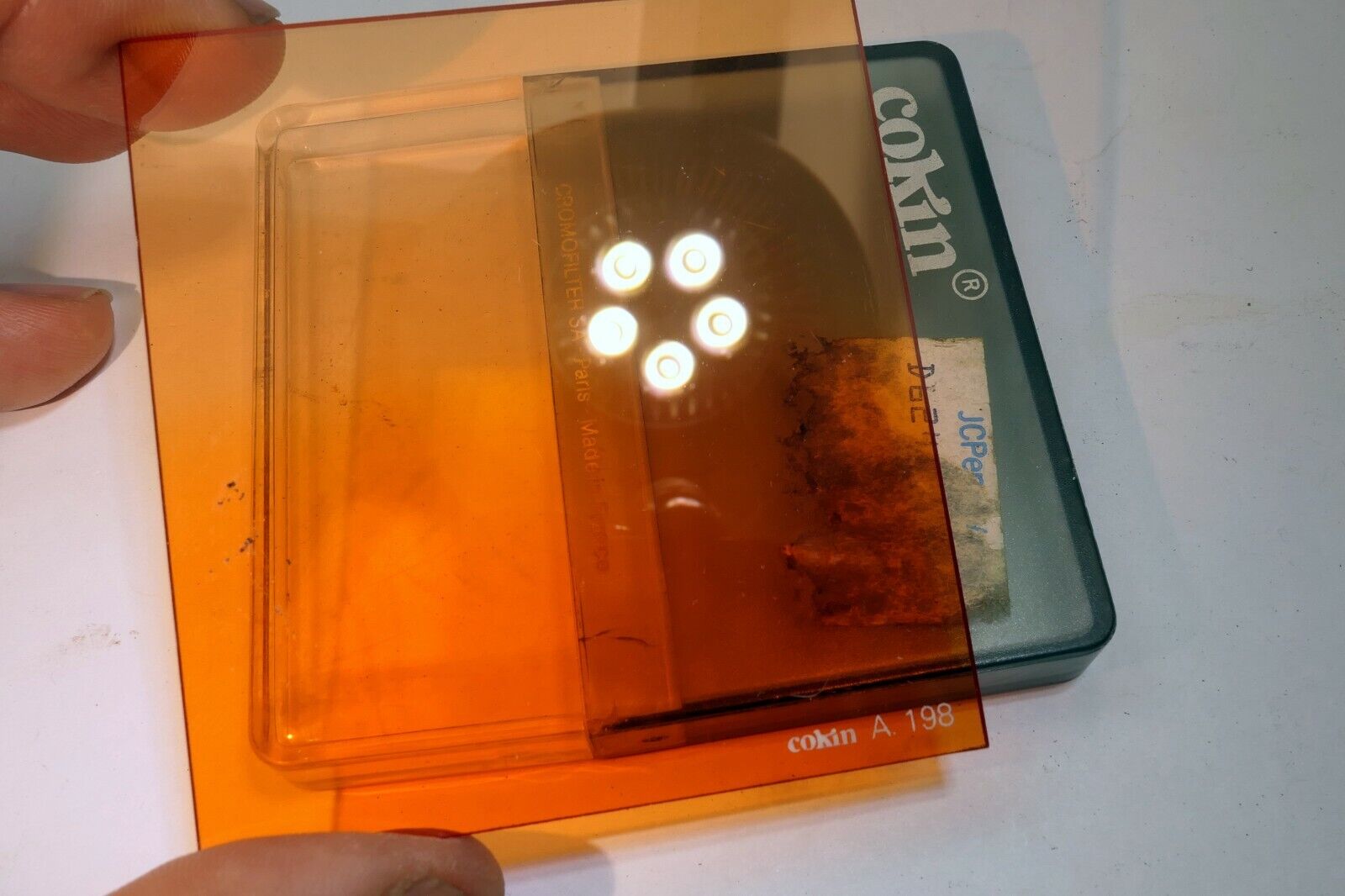 Cokin A 198 Sun 2 (A197) Gradual Lens filter France A series 67X72mm sunset