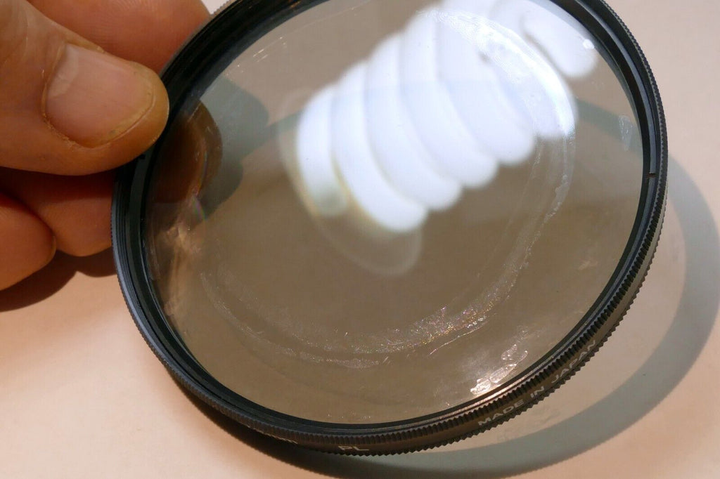 Digital 72mm PL Filter Polarizing Polar - DAMAGED coating, separation for artist