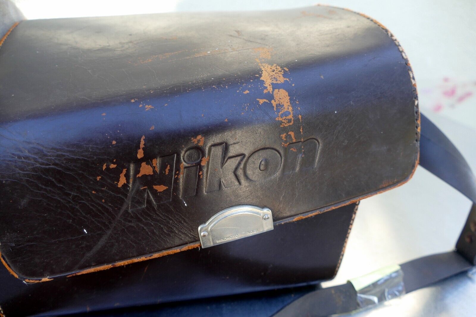 Nikon Medical Nikkor Lens Leather Case Camera vintage Genuine 200mm - parts
