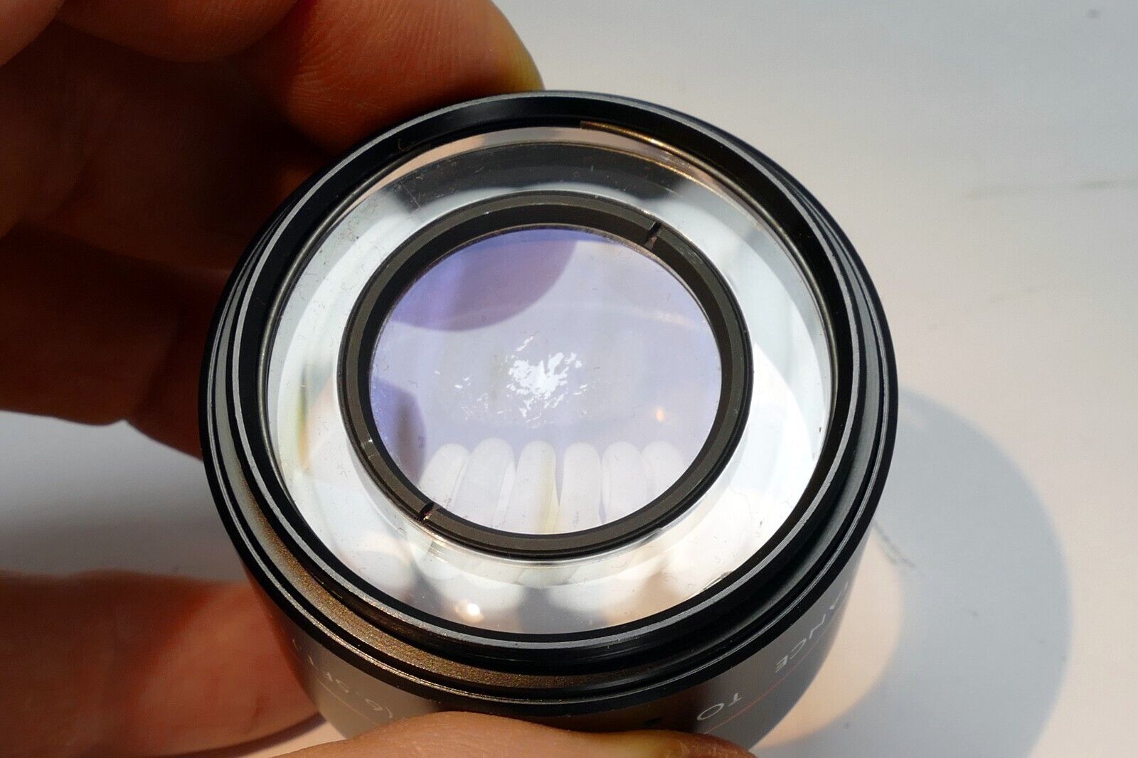 EXEL AUX 46mm lens for Talker wide angle with haze