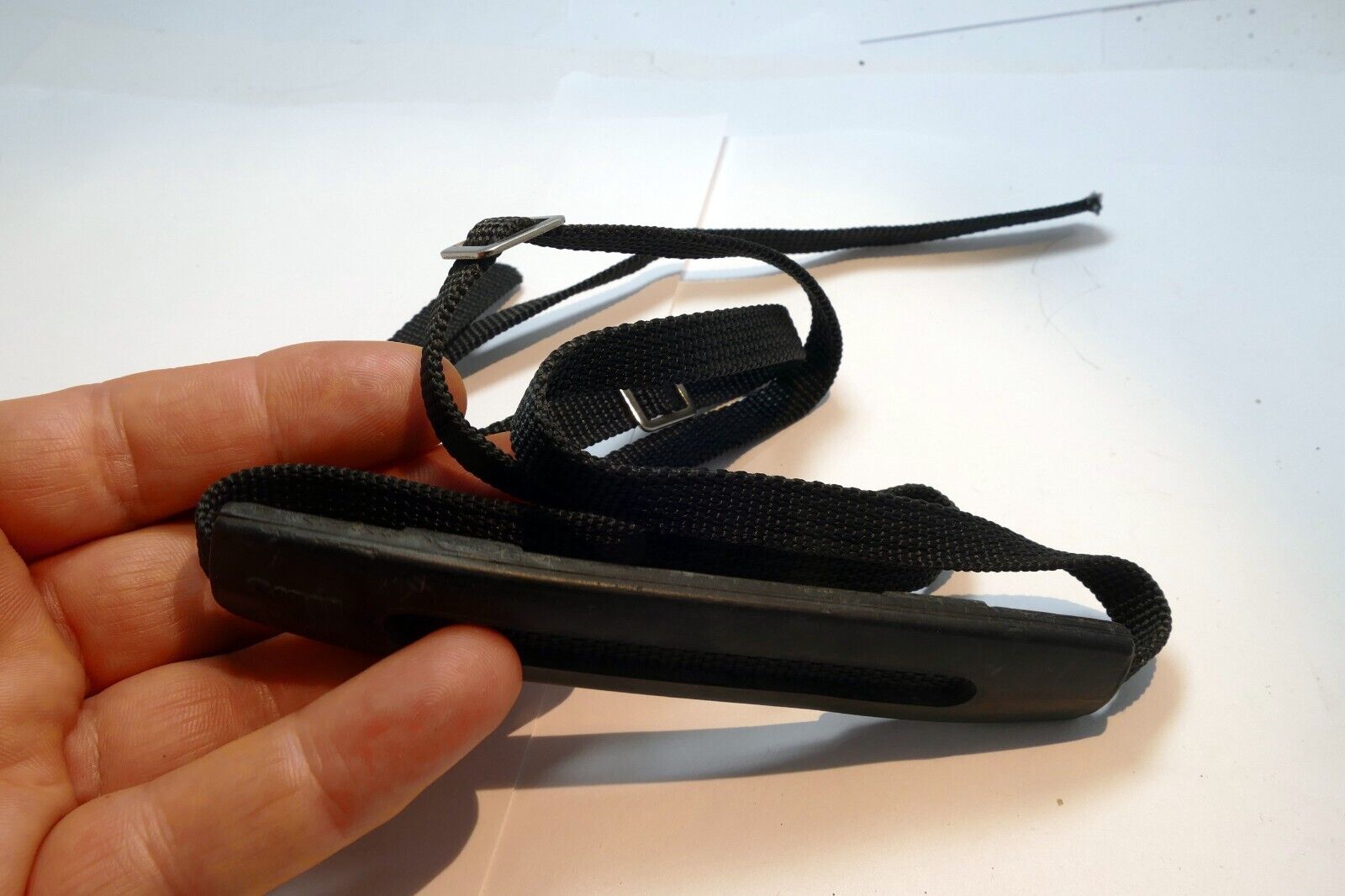 Canon AE-1 F1 A1  Camera Shoulder Strap Black 1cm narrow   - Genuine OEM vintage