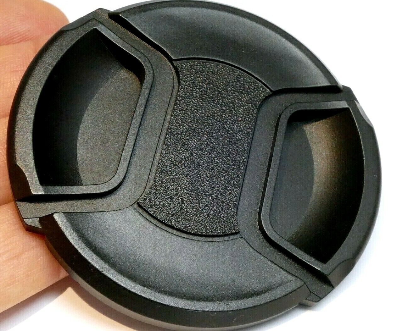 67mm snap on type Lens Front Cap black  plastic