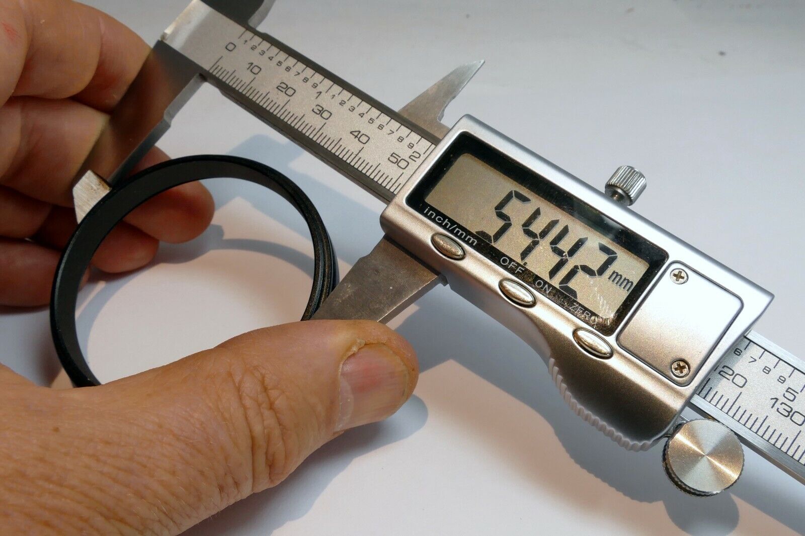 55mm Ring from rubber lens hood parts for lens double threaded