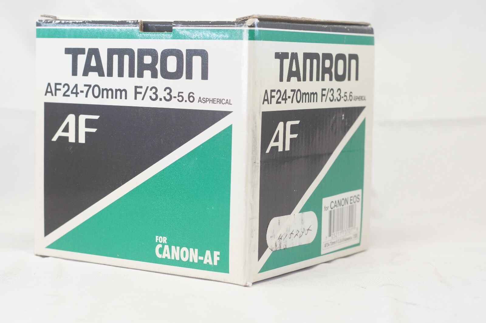 empty lens box for Tamron 24-70mm f3.3-5.6 Aspherical lens for Canon AF 73DE