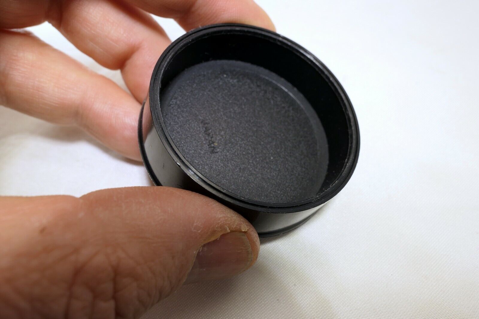 Minolta Camera Co LTD Slip on Rear Lens Cap Japan SR MC MD mount Genuine Vintage