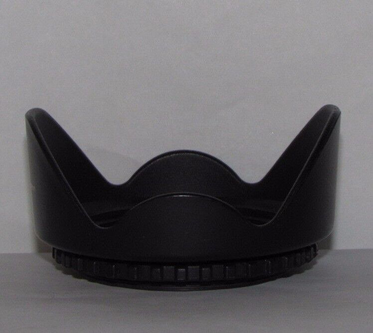 Used Promaster 49mm Plastic Lens Hood screw in type petal plastic 18-55mm