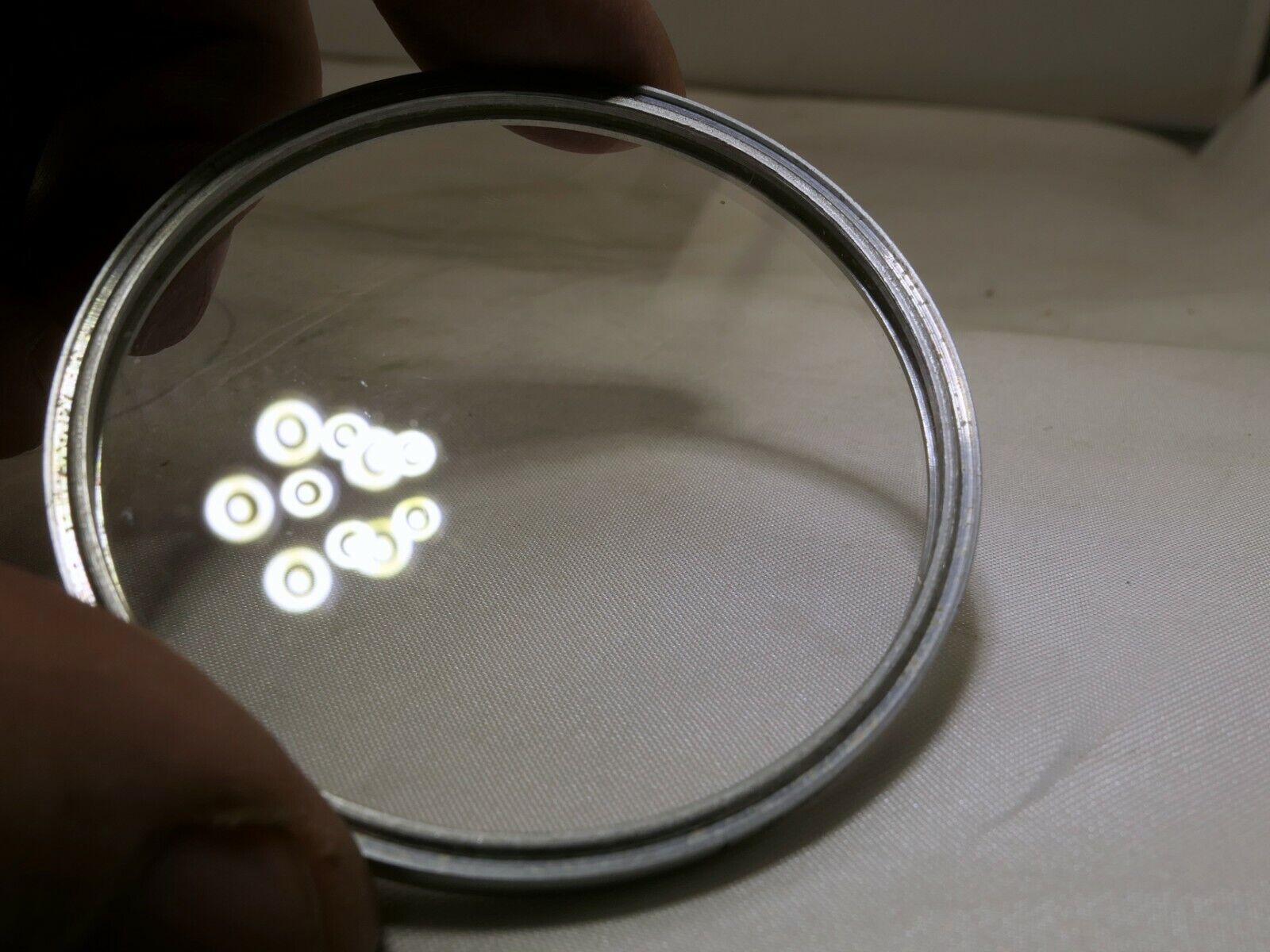 1m 50-60" Clear  Series VIII 8 Daylight Lens Filter drop in type 63.5mm OD