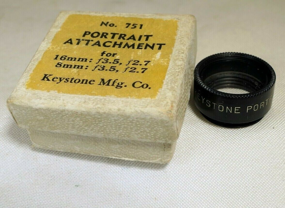 Keystone Portrai 3 feet Close up macro FILTER  glass lens screw in 15mm OD 751