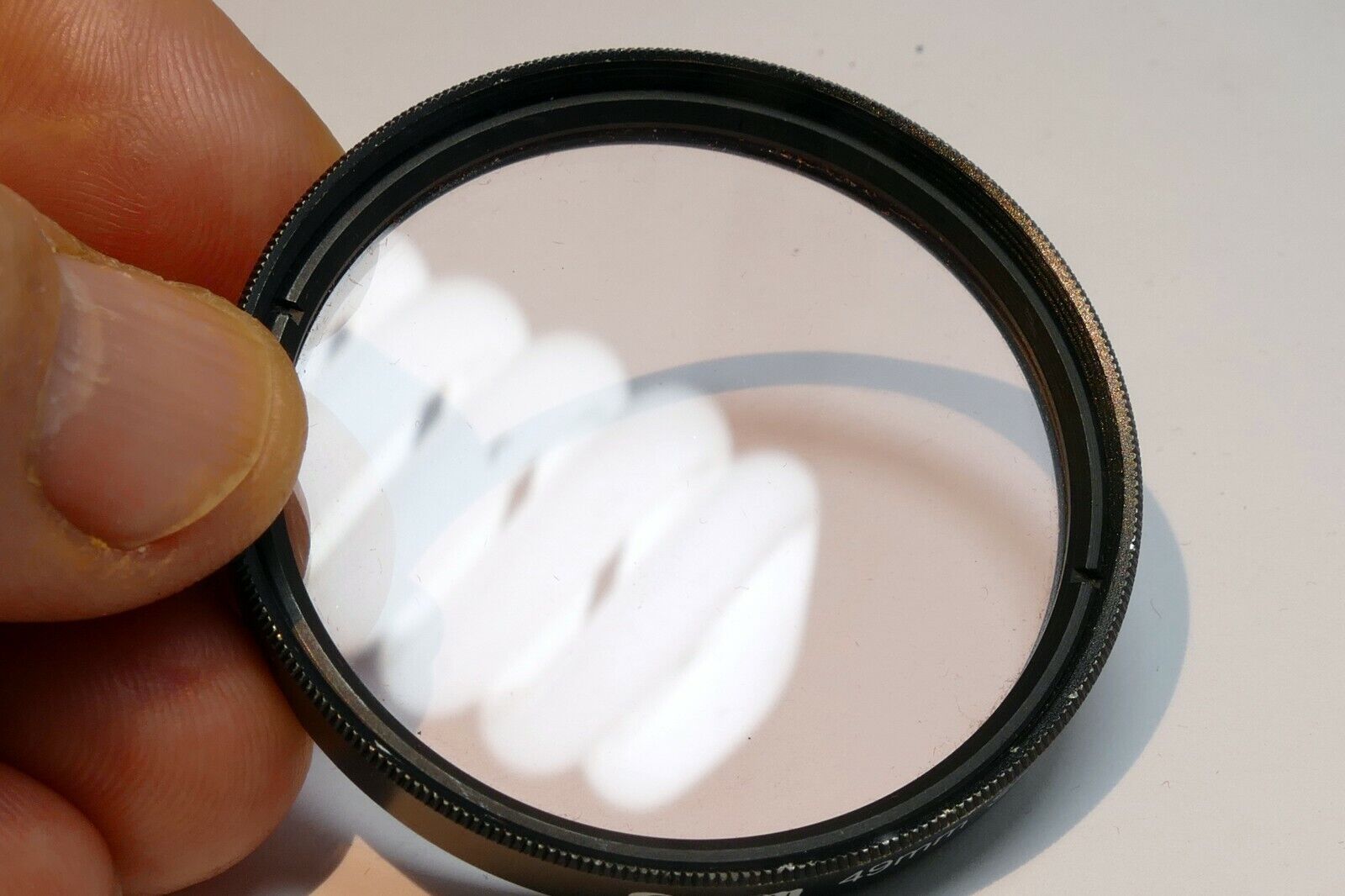 Canon 49mm Filter sky 1A skylight made in USA Genuine OEM