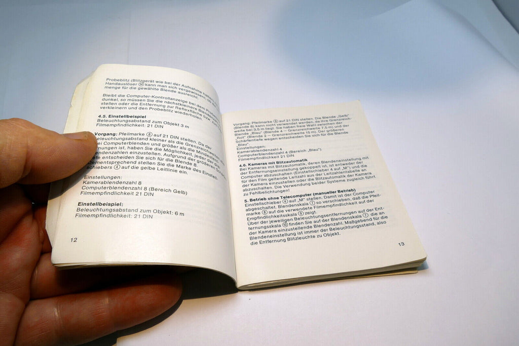 Mecablitz 30 BCT 4 german Deautche Ausgabe bedienungsanleitung guide manual book