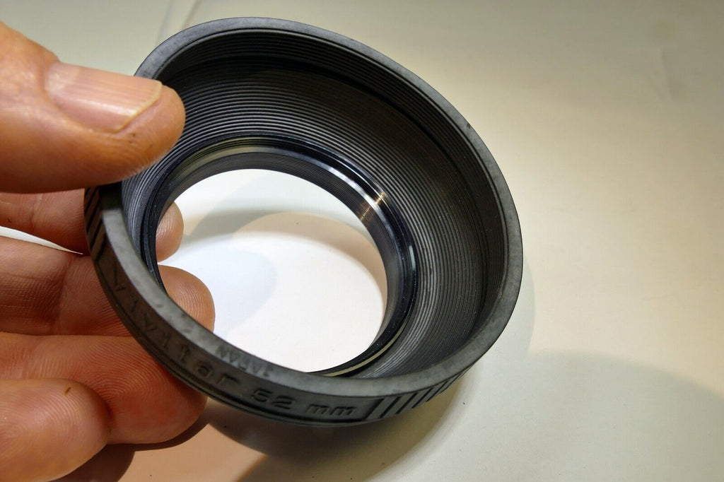 Vivitar 52mm Lens Rubber collapsible Hood shade for 50mm f1.7 Kalimar