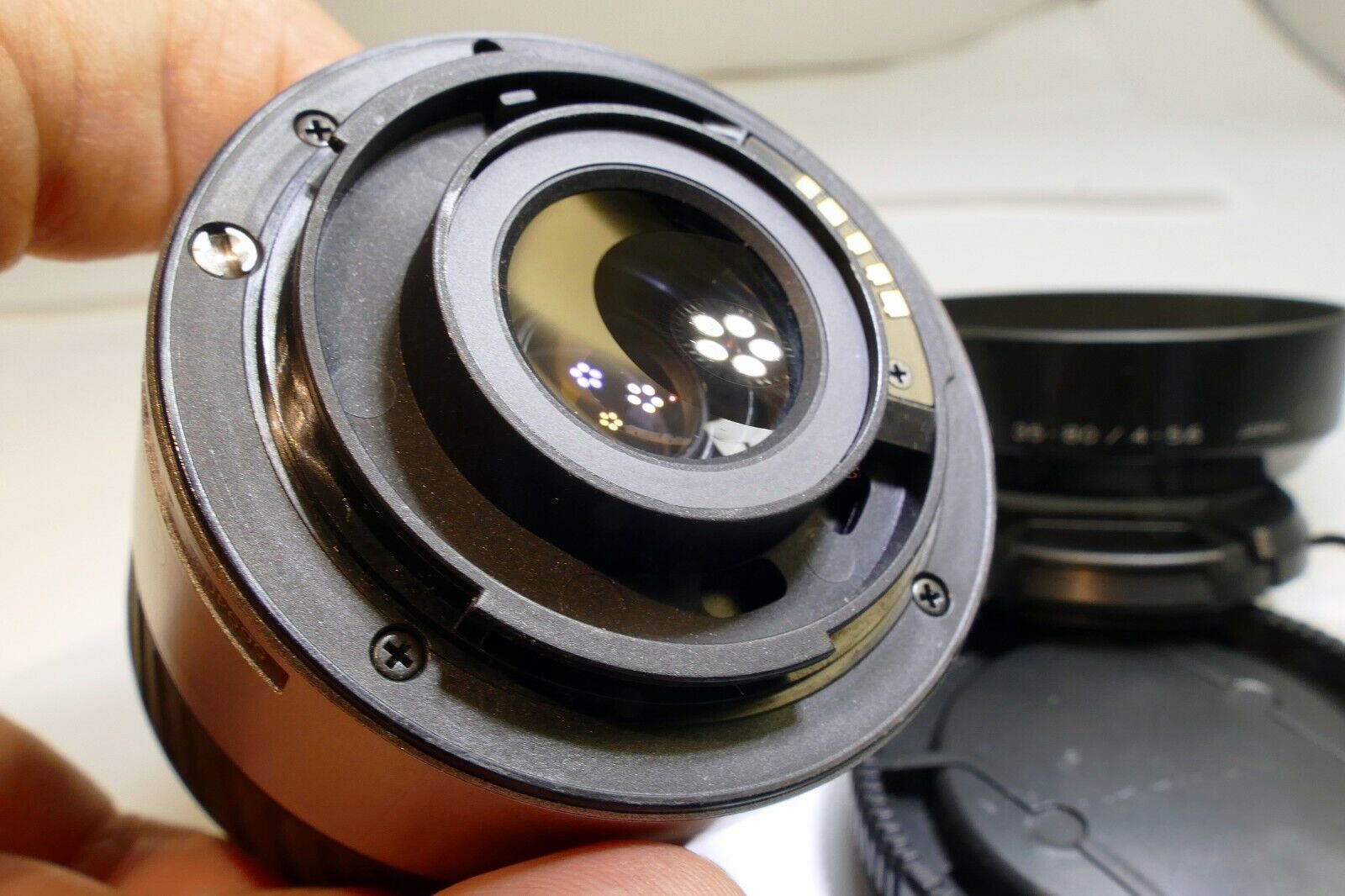 Minolta 35-80mm f4-5.6 Lens For α37 α58 α68 Alpha auto focus w/ caps hood