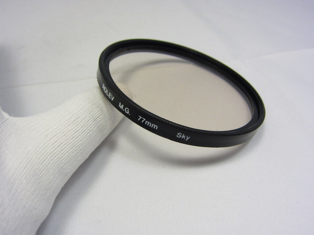 Used ROLEV M.G. 77mm SKY Lens Filter (Tiny 1mm Scratch) 6408043