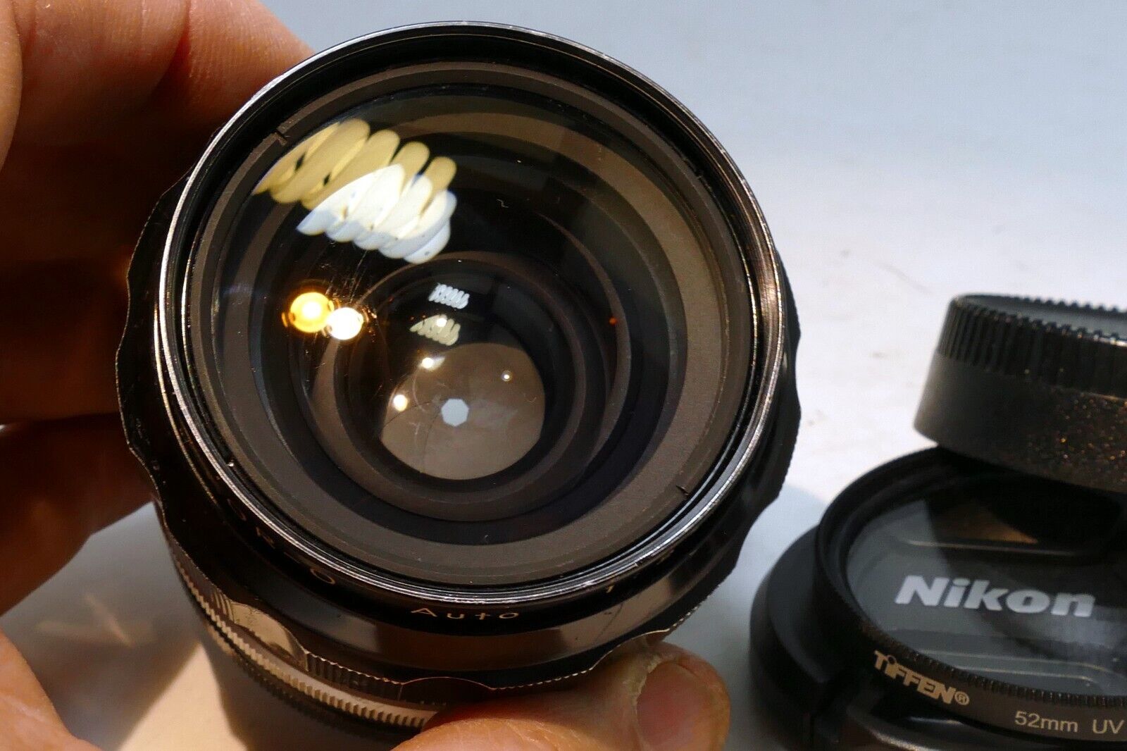 Nikon Nikkor-O 35mm f2 AI F Prime lens f2.0 (home Ai'd) - AS IS Parts or Repair