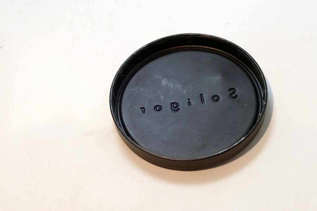 Soligor Front lens Cap for T2 lens 54mm metal slip on over the lens hood