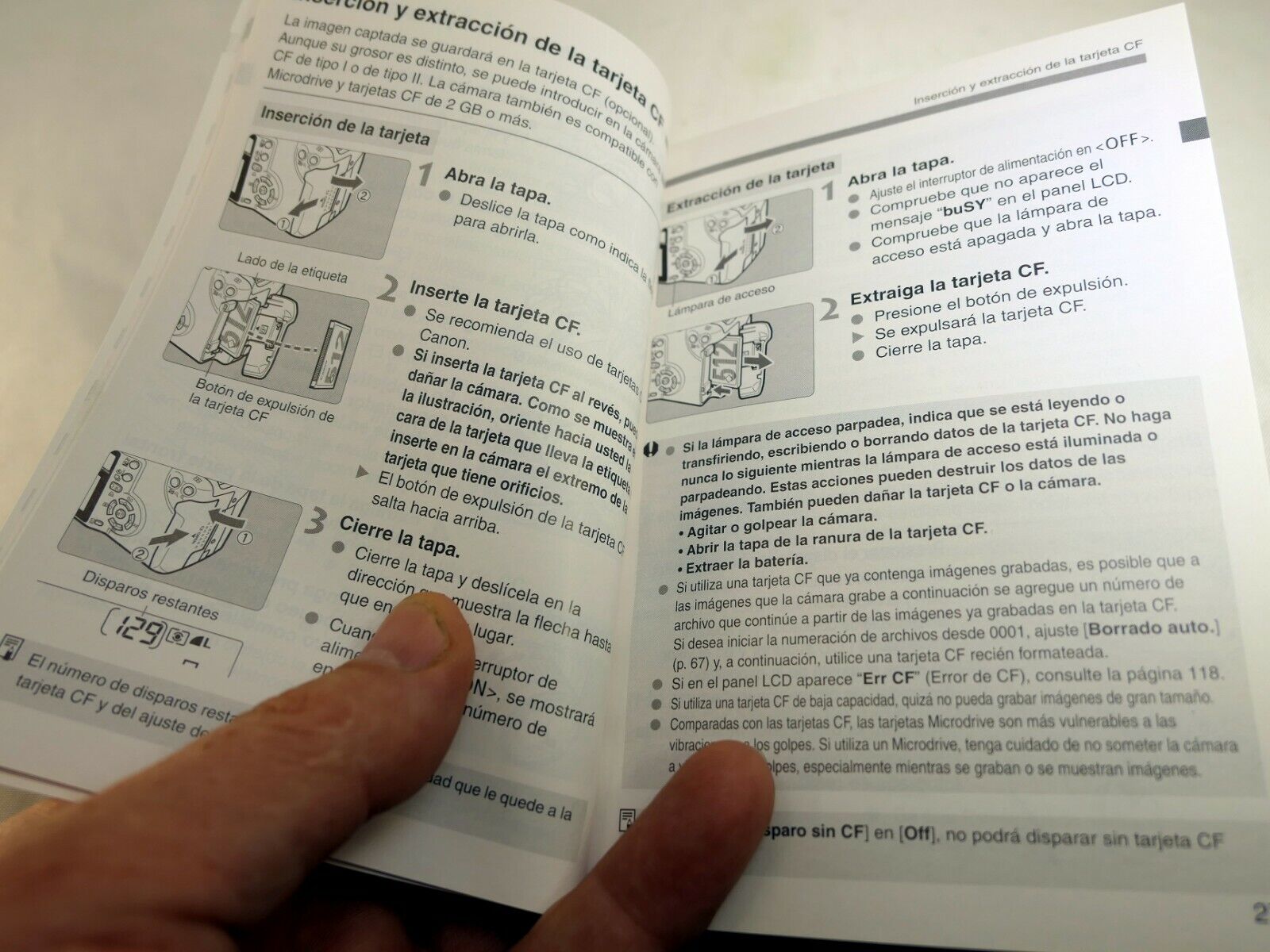 Canon EOS Rebel XT 350D camera Instrucciones Manual Guide ES Espanol