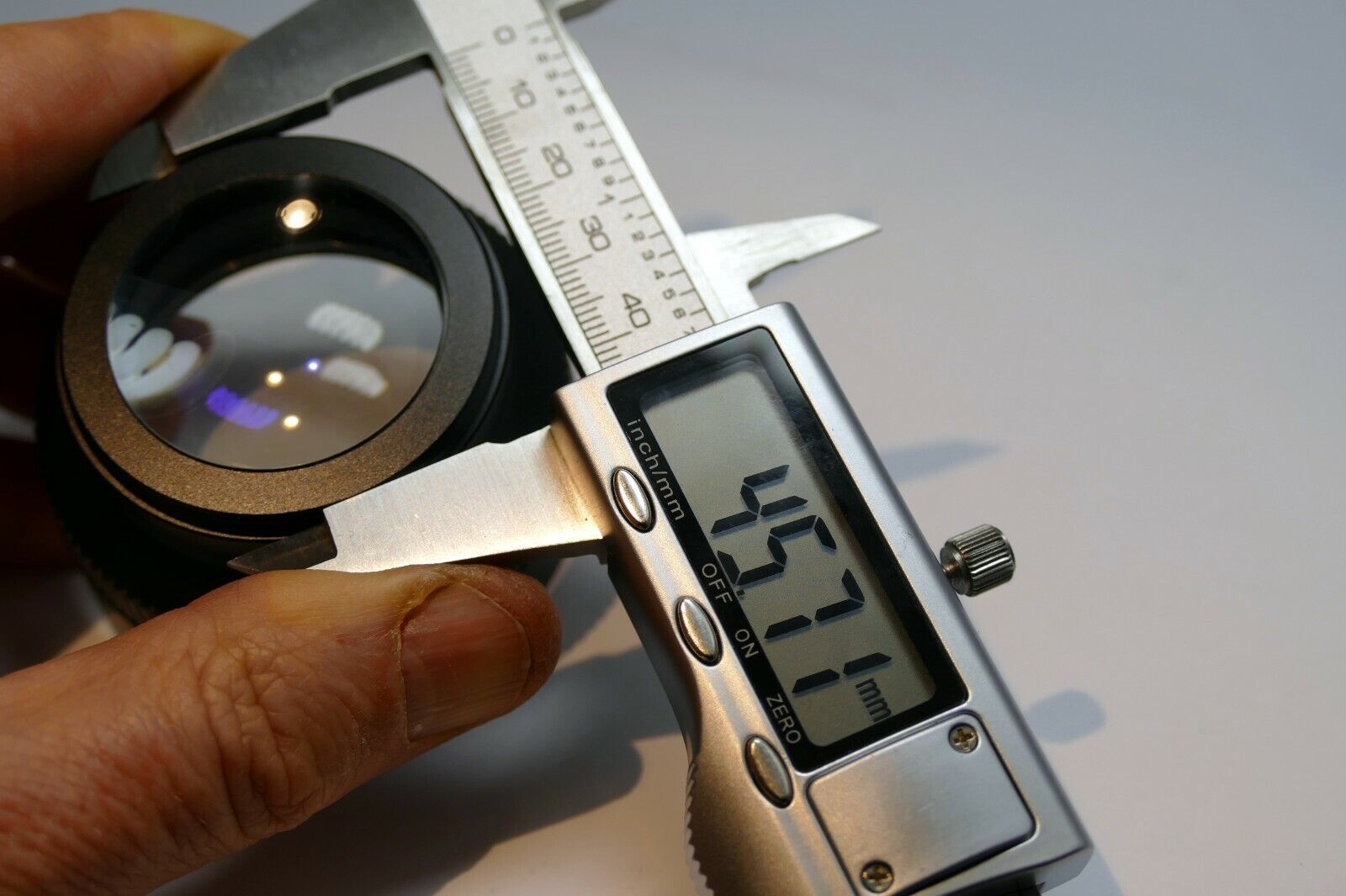 46mm camera Telephoto lens  screw in type vintage