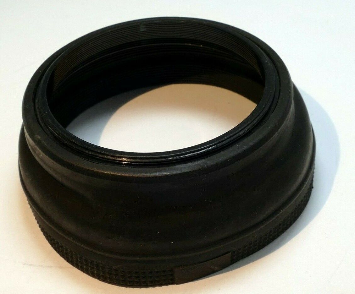 62mm screw in  Rubber Lens Hood Shade for telephoto 70-210mm f3.8