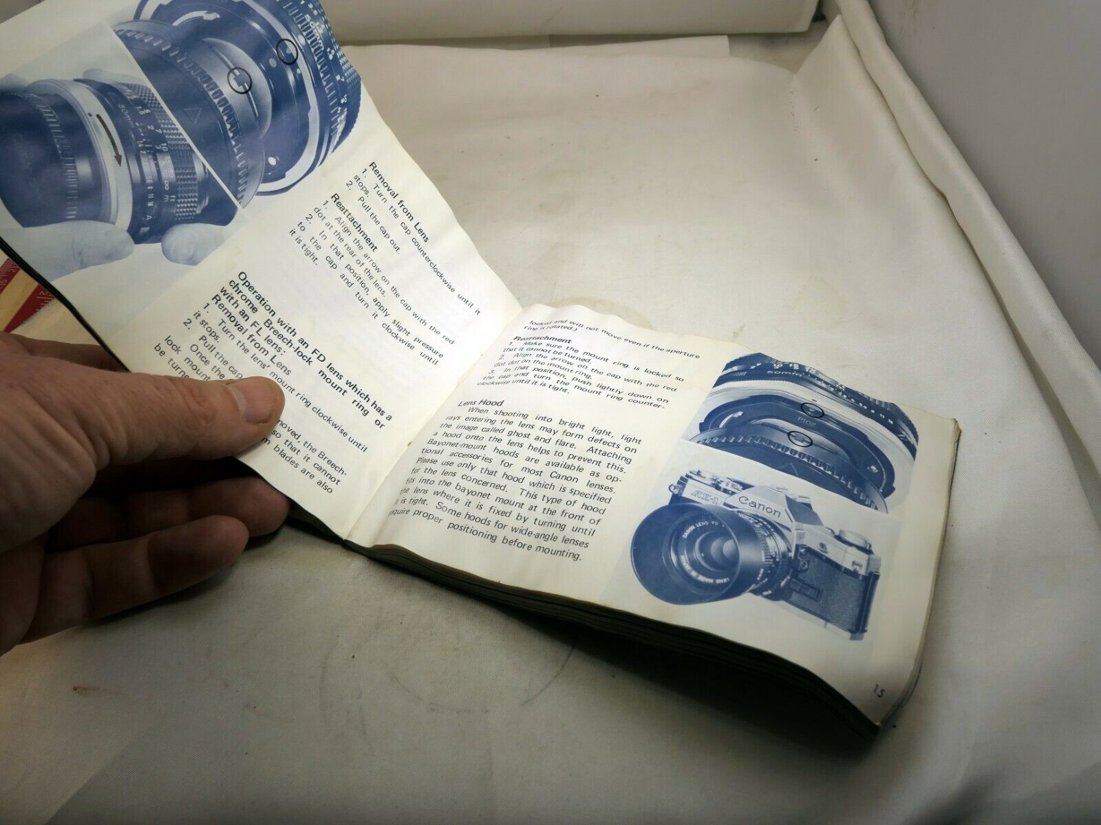 Canon AE-1 Camera Owner's Guide Instructions English E genuine original OEM