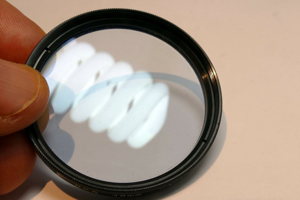 Kalt 82A  48mm threaded filter screw in light blue cooling